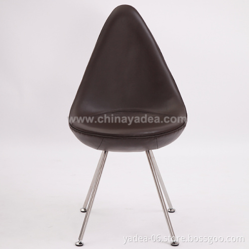 Modern hotel dining chair Arne Jacobsen's Drop chair custom-design furniture factory
